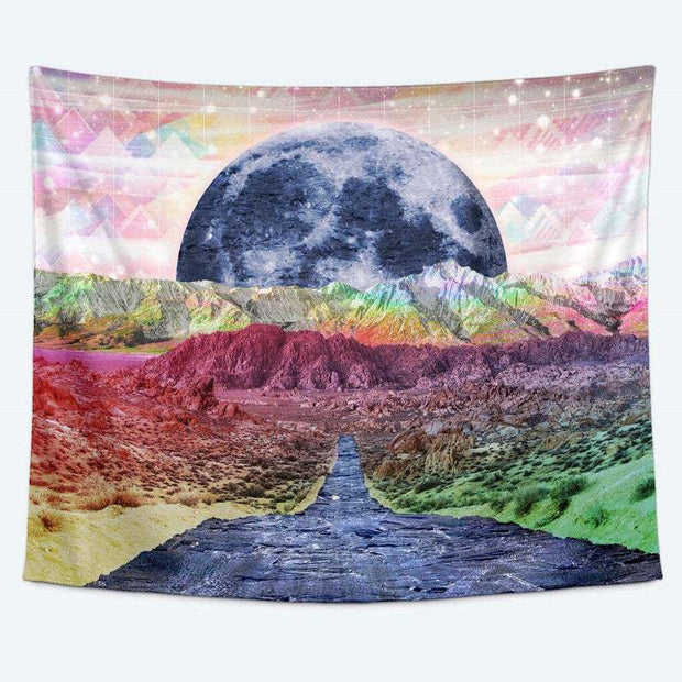 Tapestry Psychedelic Sunset Decorating Dorm