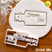 Eat Me Cookie Cutter Alice In Wonderland Theme Cookie Mold Interesting Cookie Cutter Handmade DIY Cookie Baking Accessories