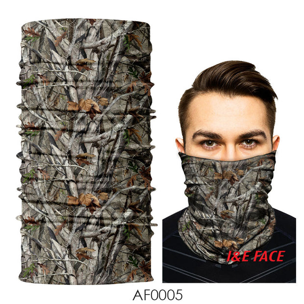 Jungle Bionic Camouflage Magic Scarf