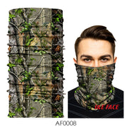 Jungle Bionic Camouflage Magic Scarf