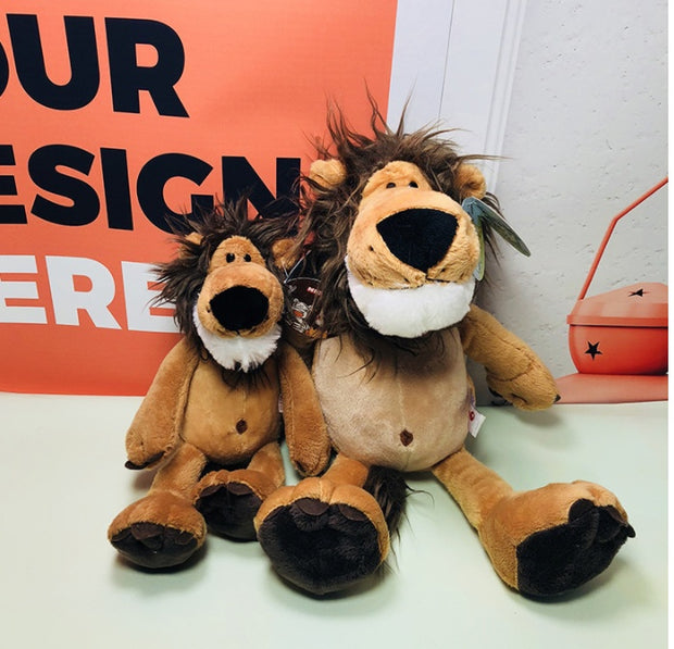 Jungle lion stuffed animal