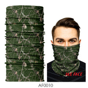 Jungle Bionic Camouflage Magic Scarf