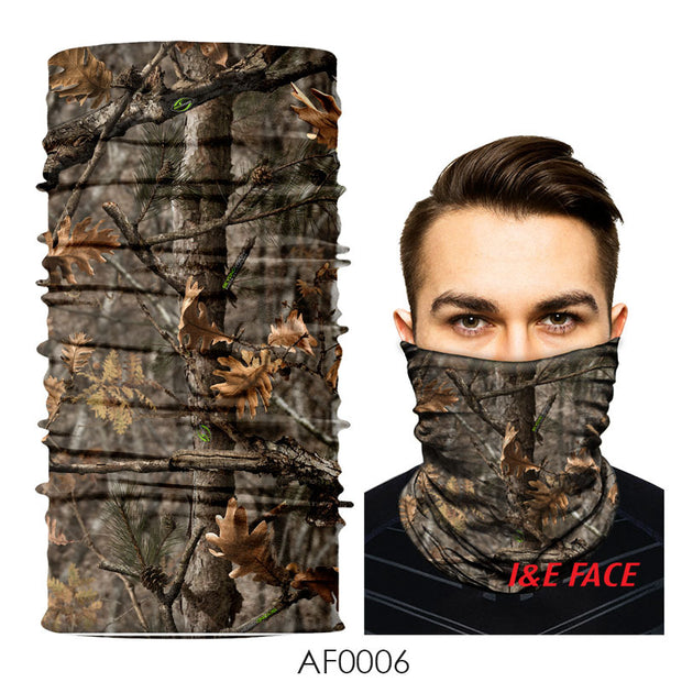 Jungle Bionic Camouflage Magic Scarf