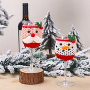 New Products In Stock Christmas Wool Wine Cup Cover