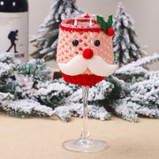 New Products In Stock Christmas Wool Wine Cup Cover